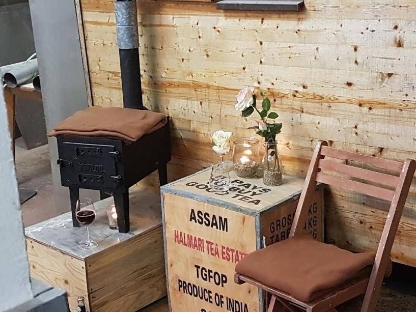 Hafentraum Indoorcampinghostel 不莱梅 外观 照片